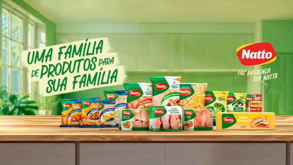 Linha de produtos Natto